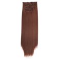 thumbnail image 2 of RKSTN Wigs Human Hair Fashion Hair Long Clip In Hair Extensions Full Straight Wig Glueless Wigs, 2 of 4