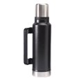 thumbnail image 1 of WIFKLSIIPG 47.3oz /64.2oz(1.4L/1.9L) Flasque Multifonctionnelle Chaud et Froid Bouteille à Grand Ouverture en Acier Inoxydable Isolation Longue Durée pour le Camping (Noir), 1 of 4