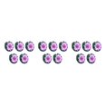 thumbnail image 4 of Wweixi 5pcs/set Artificial Lotus Realistic Appearance Easy To Clean Long-lasting light purple 3Set, 4 of 6