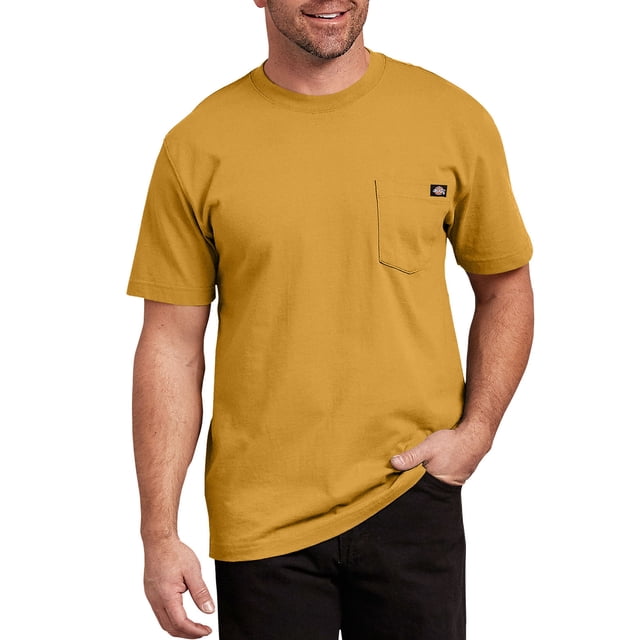 Dickies T-Shirt à Manches Courtes pour Homme, Col Ras du Cou Épais, 2X x TL, Dijon