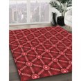 thumbnail image 3 of Ahgly Company Tapis Rectangulaire Lavable en Machine Intérieur Transitionnel Rouge Lave, 7 Pieds x 9 Pieds, 3 of 7