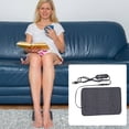 thumbnail image 4 of USB Three-Speed Thermostat Leather Heating Pad, Adjustable Temperature Electric Heating Pad for Winter, Fast Heat Therapy for Pain Relief, Portable and Comfortable Heating Pad for Home or Office, 4 of 6
