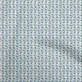 thumbnail image 1 of oneOone Cotton Silk Medium Blue Fabric Asian Block Sewing Craft Projects Fabric Prints By Yard 42 Inch Wide, 1 of 5