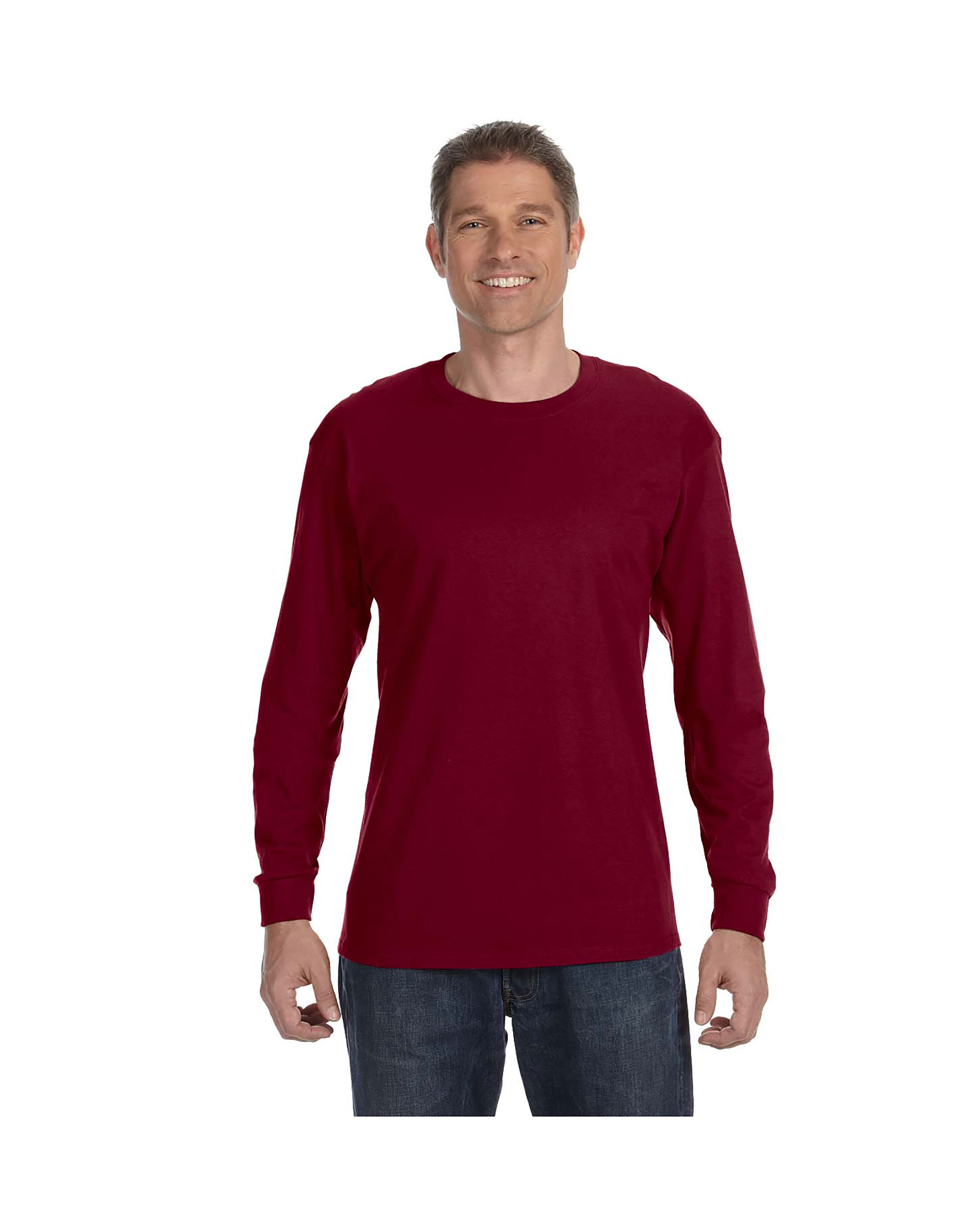 Gildan Men's Preshrunk Taped Neck Heavy Rib Knit T-Shirt, Style G5400