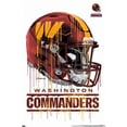 thumbnail image 1 of NFL Washington Commanders - Drip Helmet 22 Wall Poster, 22.375" x 34", 1 of 4