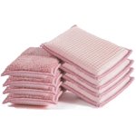 Bamboo Éponges de cuisine Éponge de vaisselle Super Absorbant Eponges naturelles de vaisselle