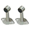 thumbnail image 2 of GROWTH TANK 2x Stainless Steel Wardrobe Pipe Lever Bracket Closet Rod Holder 100mm, 2 of 9