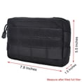 thumbnail image 2 of TOPTIE Pochette Molle Tactique, Pochette d'Administration Horizontale, Petit Sac Utilitaire d'Équipement EDC pour Outils - Vert, 2 of 6