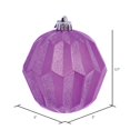 thumbnail image 3 of Vickerman MC190869D Boule Orchidée Pailletée Facettée 5 Po. - 3 par Sac, 3 of 3