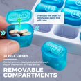 thumbnail image 3 of 31 Pop Out Medication Pods, Monthly Pill Organizer by MEDca, 3 of 9