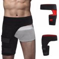 thumbnail image 2 of Groin Groin Support Bandage Adjustable Thigh Compression Injury Prevention Athletic Groin Leg Hip Brace Fitness Accessory for Muscle Fatigue Reduction Pain Relief, 2 of 6