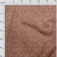 thumbnail image 2 of oneOone Velvet Rose Brown Fabric Geometric Craft Projects Decor Fabric Printed By The Yard 58 Inch Wide, 2 of 5