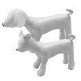 thumbnail image 1 of 2pcs Dog Mannequin Standing Position for Pet Shop Display Clothing Apparel, 1 of 8