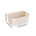 thumbnail image 3 of Uscallm 3Pcs Kitchen Storage Box, Multi-Size Plastic Organizer for Cabinets and Drawers, Snack Container, Living Room Home Organization Box, Pantry Food Storage, 3 of 8