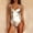 Silver, variant on GZWYHT Womens Swimsuits One Piece Swimsuit Women Women Shiny Two Swimsuits Bikini Bathing Suit Vest Jumpsuit Swimsuits for Curvy Women Bathing Suit for Women Yellow L