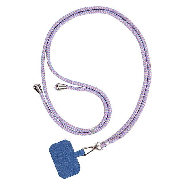 XZNGL Neck Mobile Phone Lanyard Universal Phone Lanyard Patch Nylon Patch Phone Lanyard Adjust Straps Net Red Fashion Mobile Phone Lanyard Hanging Neck Safe and Lost Fixed Card