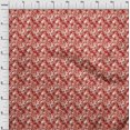 thumbnail image 4 of oneOone Viscose Jersey Red Fabric Abstracts Sewing Craft Projects Fabric Prints By Yard 60 Inch Wide, 4 of 5