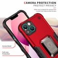 thumbnail image 4 of SuperShield Defender Fitted Hard Shell Ring Holder Stand Case for iPhone 14 Pro Max - Rose Gold, 4 of 5