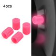 thumbnail image 1 of 4PCS Universal Fluorescent Car Tire Valve Cap Luminous Bike Tire Valve Stem Cap, 1 of 9