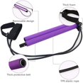 thumbnail image 2 of JUNWELL Pilates Bar Kit W/Resistance Band Adjustable Home Exercise Stick Toning Gym, 2 of 9