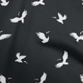 thumbnail image 1 of oneOone Rayon Black Fabric Bird Sewing Craft Projects Fabric Prints By Yard 56 Inch Wide, 1 of 4
