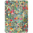 thumbnail image 1 of DuraSafe Cases iPad PRO 11 Pouces 2e 3e 4e [ PRO 11 2 3 4 Gen 2020 2021 2022 ] Léger Intelligent Support Ajustable Fonction Imprimée Design Épuré Étui à Rabat - Damas, 1 of 7