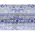 thumbnail image 5 of oneOone Velvet Light Blue Fabric Tribal Sewing Craft Projects Fabric Prints By Yard 58 Inch Wide, 5 of 5