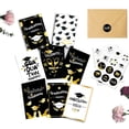thumbnail image 4 of Fesfesfes Clearance 2025 Graduation Blessing Cards (6 pcs) with Stickers & Envelopes for Classmates, Teachers & Family Gifts Classmate Gift Graduation Card Multicolor, 4 of 6