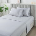 thumbnail image 4 of Mainstays All in One Reversible Comforter and Sheet Set, 7-Piece, Double, Gray, 4 of 8
