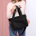thumbnail image 3 of Wweixi 1/2/3 Durable Tote Handbag For Women - Waterproof And Wear-resistant Multiple Pockets Grey 1 Pc, 3 of 6