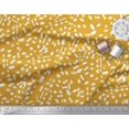 thumbnail image 3 of Soimoi Gold Rayon Fabric Cow Animal Skin Decor Fabric Printed Yard 42 Inch Wide, 3 of 3