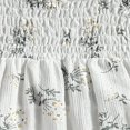 thumbnail image 5 of Combinaison en Coton Plissé Sans Manches pour Fille Enfant en Bas Âge, 5 of 5