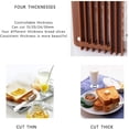 thumbnail image 4 of Bread Slicer, Bread Bake Bread Slicer Cutter, Foldable Bread Slicer Compact Bread Slicing Guide,Kitchen Accessories,Bread Machine Bread Maker for Homemade Bread Bagel Loaf Sandwich, 4 of 5
