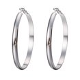 thumbnail image 1 of Maoww Women's Stainless Steel Big Circle Large Round Hoop Dangle Earrings Studs, 1 of 9
