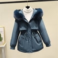 thumbnail image 4 of MASRIN Running Jacket  Womens Basic Hoodie Jackets Solid Color Zip Up Hooded Coats with Pockets Plus Size Loose Outwear Sweatshirts Sweater Stone, 4 of 5