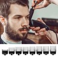 thumbnail image 3 of 8 Sizes Professional Cutting Guide Comb Set Black Limit Comb Set for Electric Hair Trimmer Shaver Hairdressing Tool Replacement for Wahl Electric Hair Clipper, 3 of 8