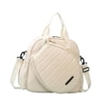thumbnail image 2 of Siruishop Tennis Racket Holder Bag with Removable Adjustable Shoulder Strap Tennis Bag Beige, 2 of 8