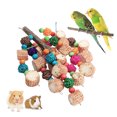 thumbnail image 4 of Cage Chewing Toy, Decorative Colorful Beak Grinding Bird Corn Cobs Toy  Free Attractive With Hook For Budgies, 4 of 8