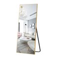 thumbnail image 1 of NeuType Full Length Mirror Floor Rectangle Gold 47"x16", 1 of 1