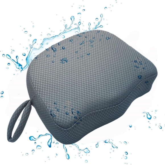 Hot Tub Booster Seat, Weighted SPA Booster Seat Cushion with Non-Slip Micro Dot Bottom, 15 x 12 x 5 Inches - 3D Air Mesh Washable SPA Booster Seat For Indoor Outdoor, Quick Dry Bath Accessories
