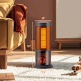 thumbnail image 2 of Costway 17-Inch Tower Space Heater for Indoor Use 1500W PTC Fireplace Heater 12H Timer, 2 of 10