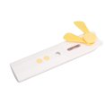 thumbnail image 4 of DEWIN Handheld Misting Fan 2 Speed Rechargeable Portable Small Desktop Fan for Home Office Travel Yellow, 4 of 14