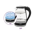 thumbnail image 2 of Salton Cordless Electric Glass Kettle 1.5 L/Qt, GK2110, 2 of 7