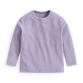thumbnail image 4 of SERTG Chandail de Base pour Enfants à Col Roulé/col Rond Uni Chaud à Manches Longues sous-Vêtement Unisexe Chandail de Base Couche de Base pour Enfant et Enfant (Violet#1, 8 Ans), 4 of 6