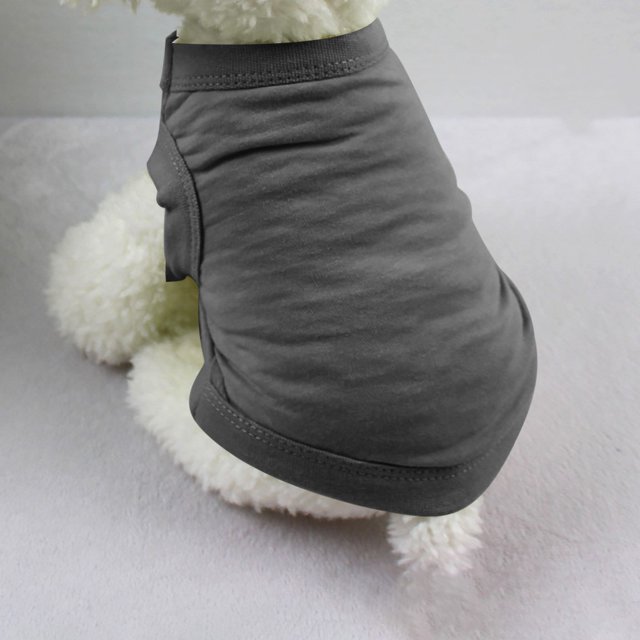 Pyjamas Chauds pour Chien de Compagnie, Gilet Doux Couleur Unie pour Chat Chiot