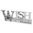 thumbnail image 1 of White Buffalo Word Stand (Wish You A Merry Christmas), 1 of 1