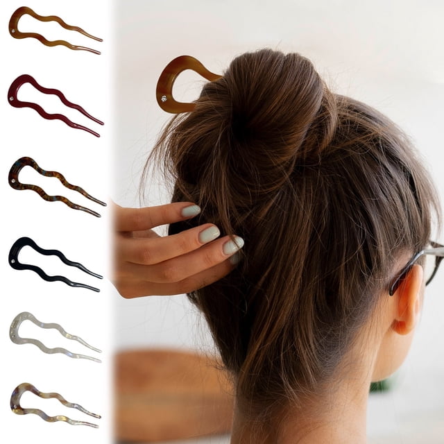 Jusqu'à 60 % de Rabais! Gspmoly Cire pour Cheveux, Épingle Ondulée en Forme de U Cire de Coiffage pour Hommes
