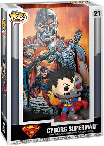 POP Comic Cover: DC- Cyborg Superman.