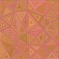 thumbnail image 1 of Ahgly Tapis d'Intérieur Lavable en Machine Carré Orange Transitionnel, 7 Pieds Carré, 1 of 7