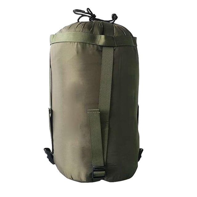 Sac de Couchage de Camping Extérieur, Ensemble de Compression, Hamac de Loisirs, Rangement – Vert